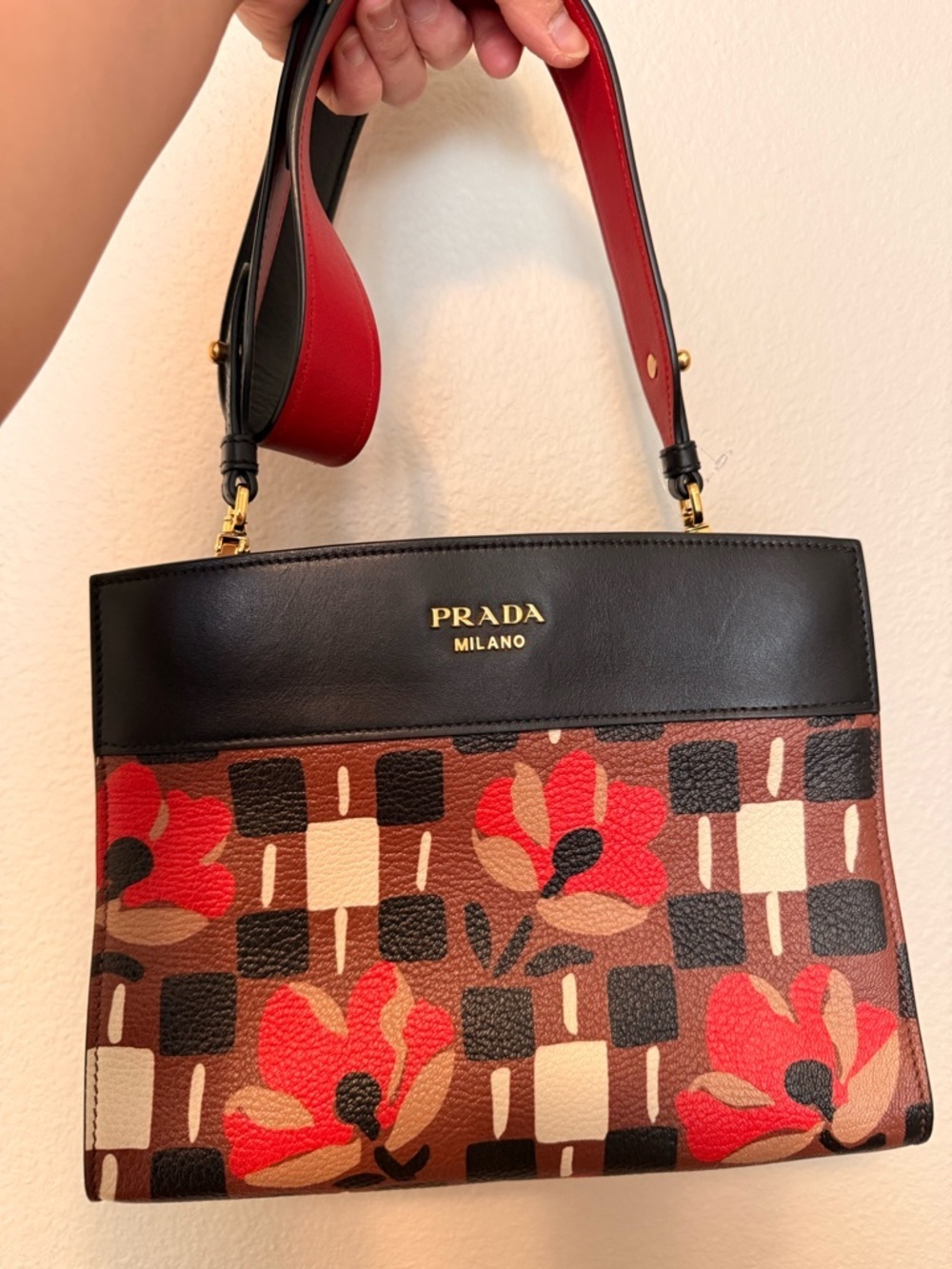 PRADA Bibliotheque Bag - Picture 2 of 16